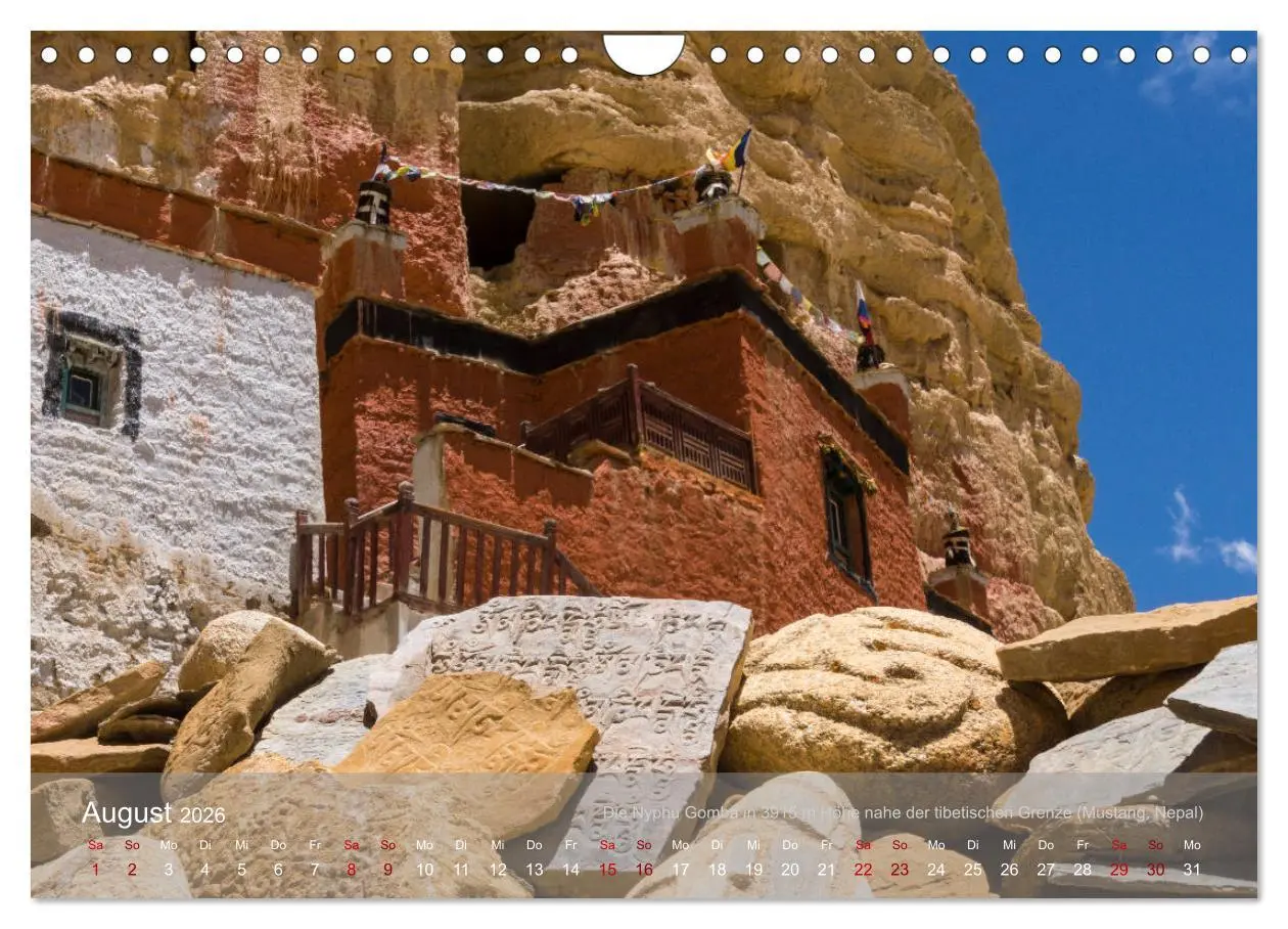 Bild: 9783457918494 | Buddhistische Klöster im Himalaya (Wandkalender 2026 DIN A4 quer),...