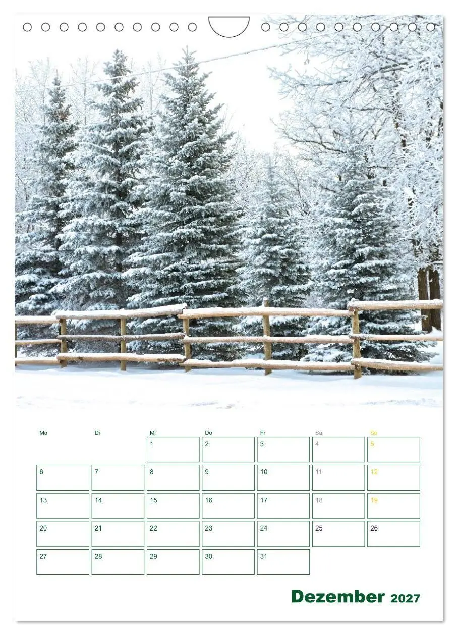 Bild: 9783594088494 | Wald- und Wiesenkalender 2027 Planer (Wandkalender 2027 DIN A4...