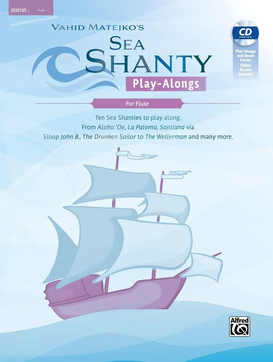 Cover: 9783947998494 | Sea Shanty Play-Alongs for Flute | Vahid Matejko | Broschüre | 28 S.