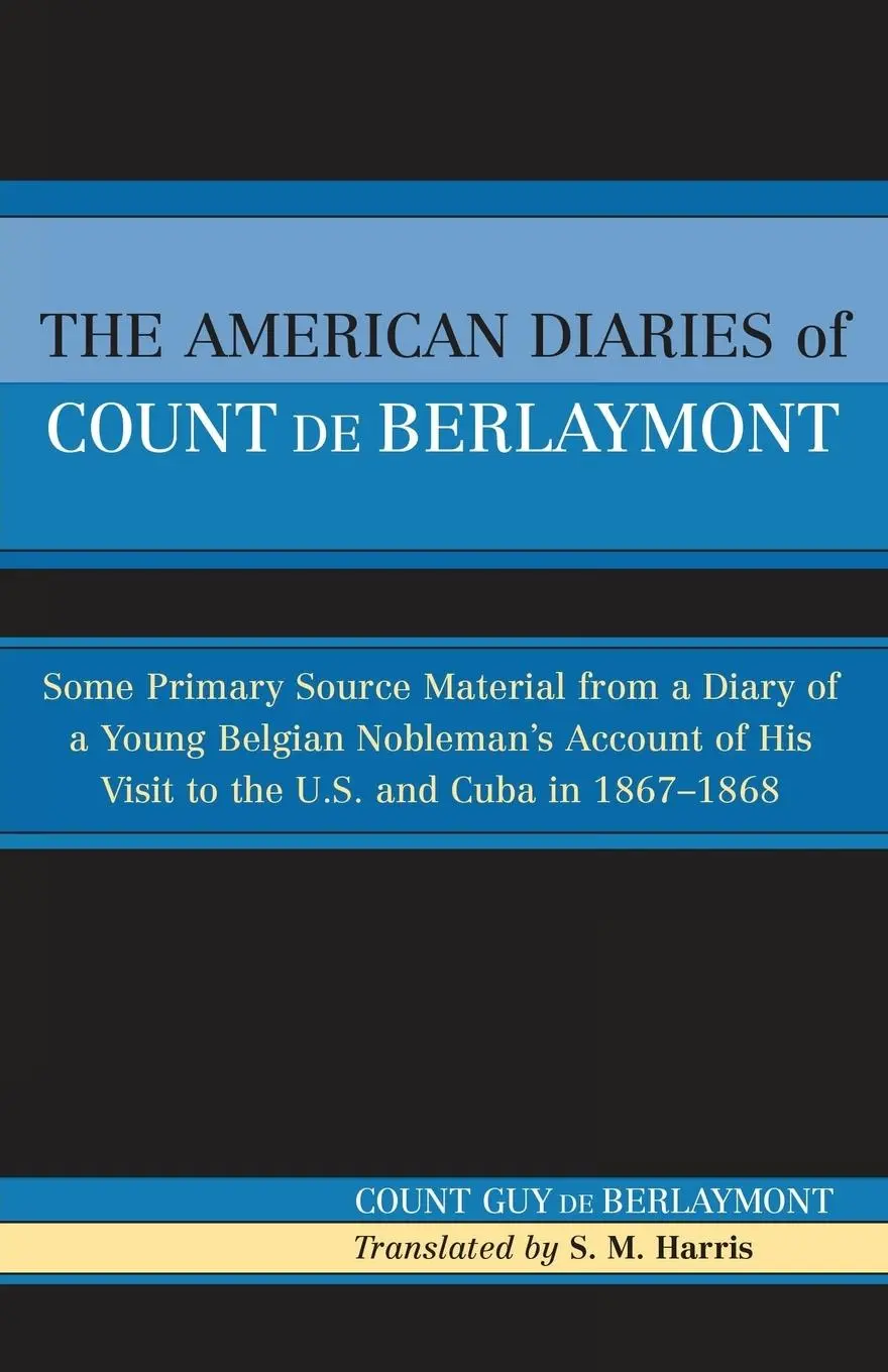 Cover: 9780761828594 | American Diaries of Count de Berlaymont | Count Guy De Berlaymont