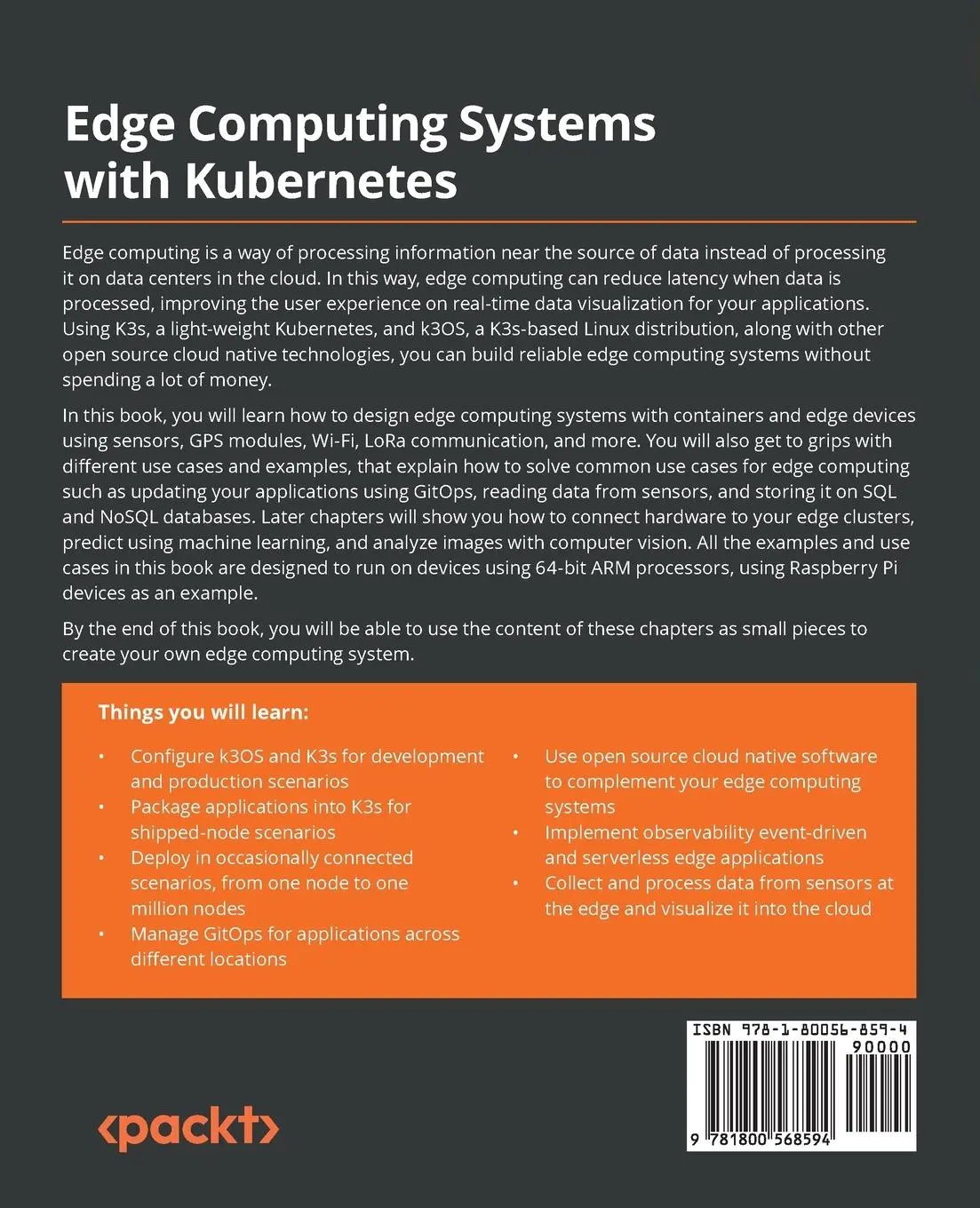Rückseite: 9781800568594 | Edge Computing Systems with Kubernetes | Sergio Méndez | Taschenbuch