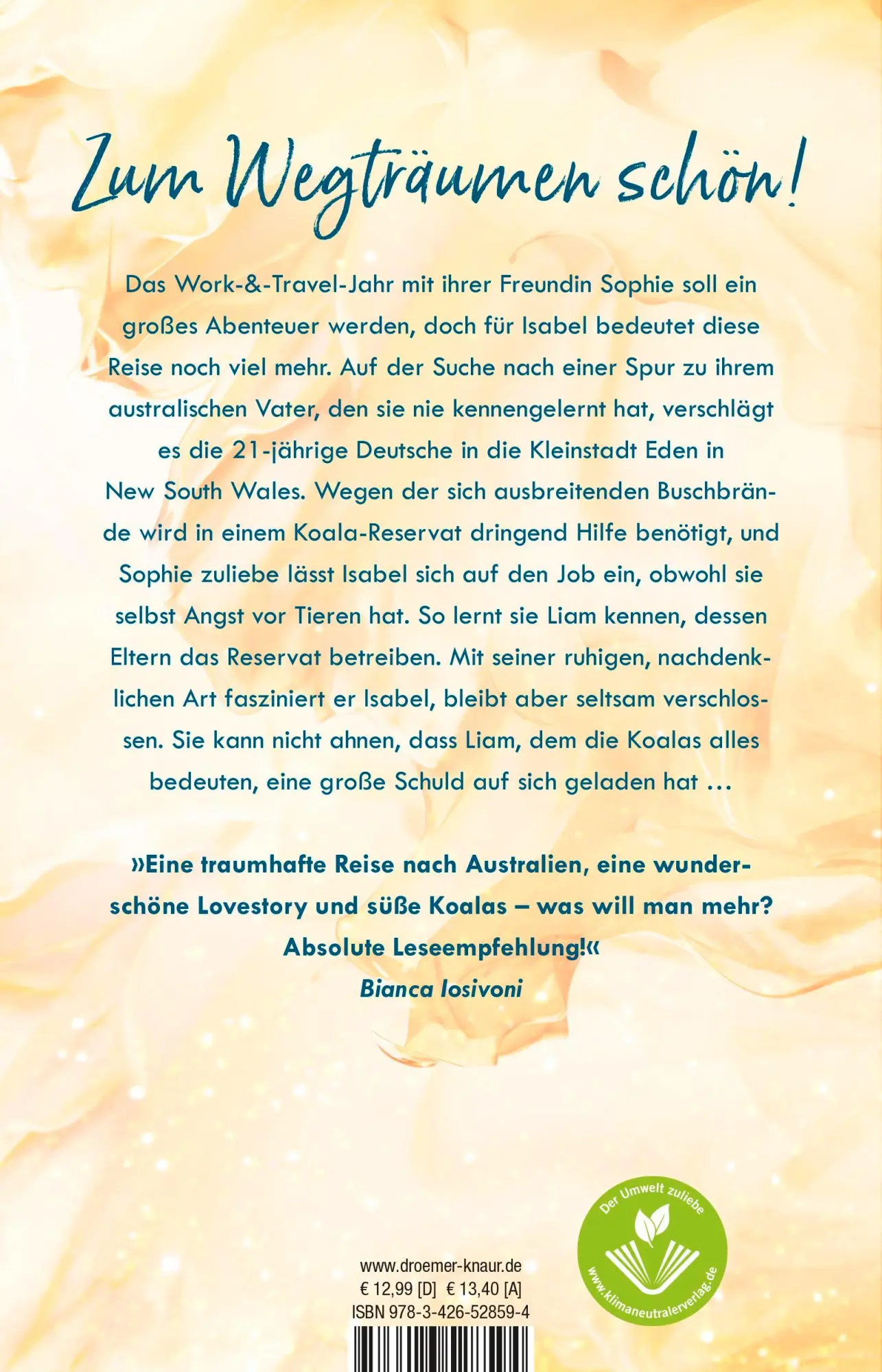 Rückseite: 9783426528594 | No Flames too wild | Roman | Nina Bilinszki | Taschenbuch | 400 S.