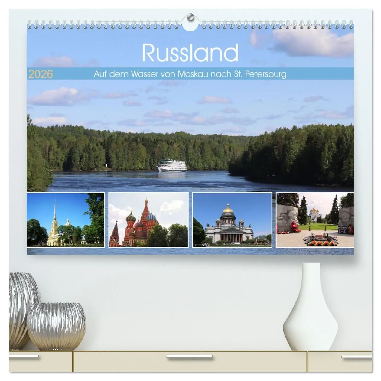 Cover: 9783457458594 | Russland - Auf dem Wasser von Moskau nach St. Petersburg...