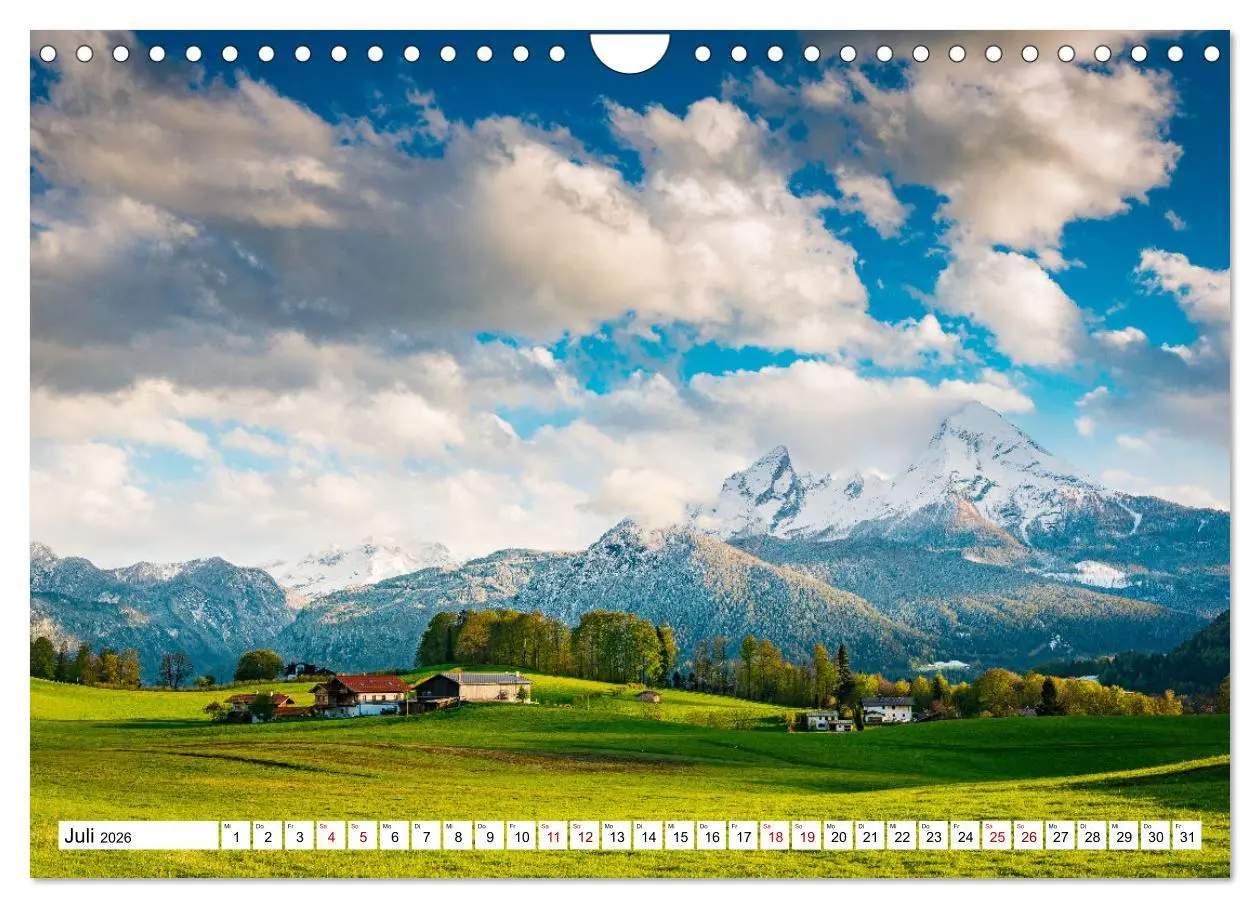Bild: 9783457908594 | Berchtesgadener Alpen - Landschaften zum Träumen (Wandkalender 2026...