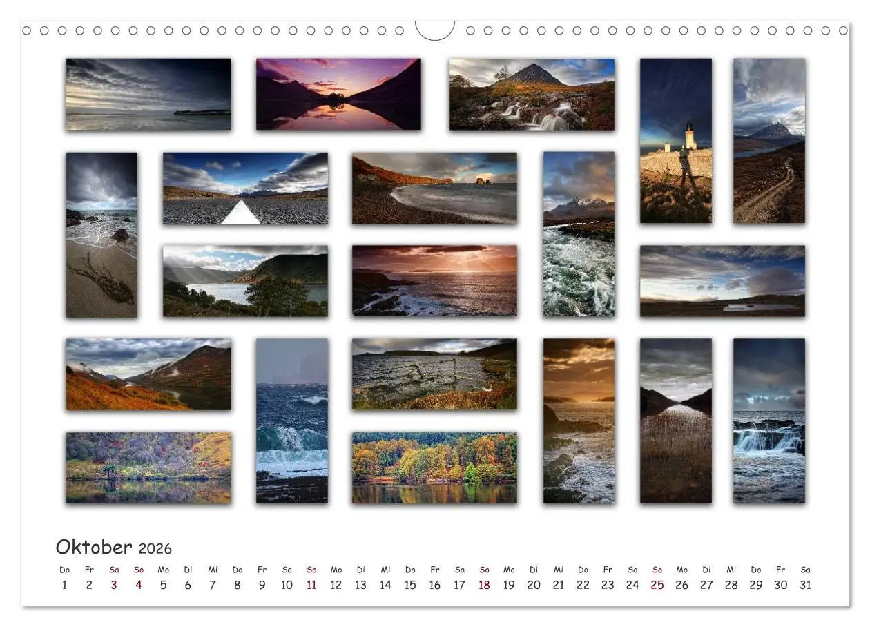 Bild: 9783516098594 | Schottland Impressionen (Wandkalender 2026 DIN A3 quer), CALVENDO...