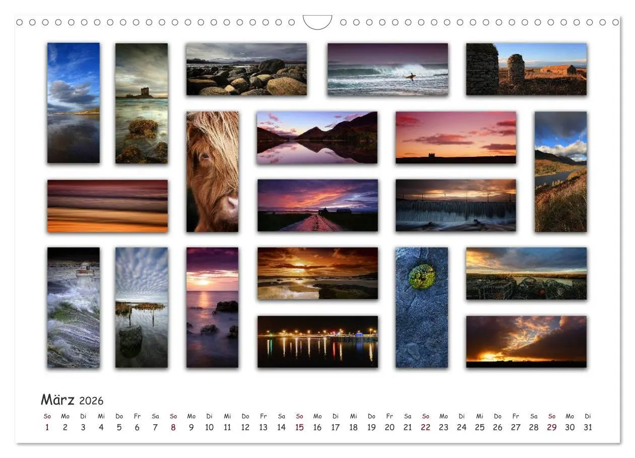 Bild: 9783516098594 | Schottland Impressionen (Wandkalender 2026 DIN A3 quer), CALVENDO...