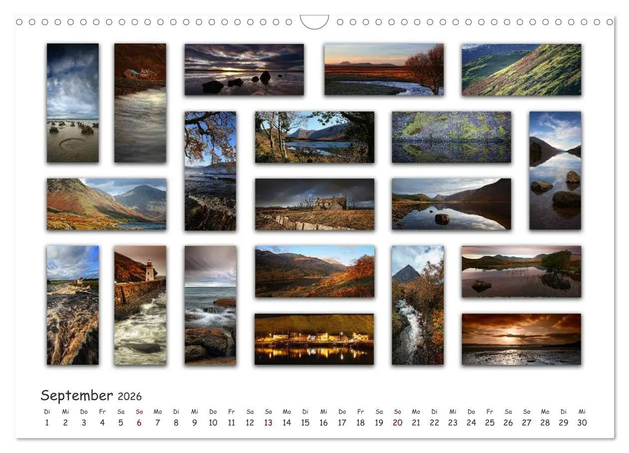 Bild: 9783516098594 | Schottland Impressionen (Wandkalender 2026 DIN A3 quer), CALVENDO...