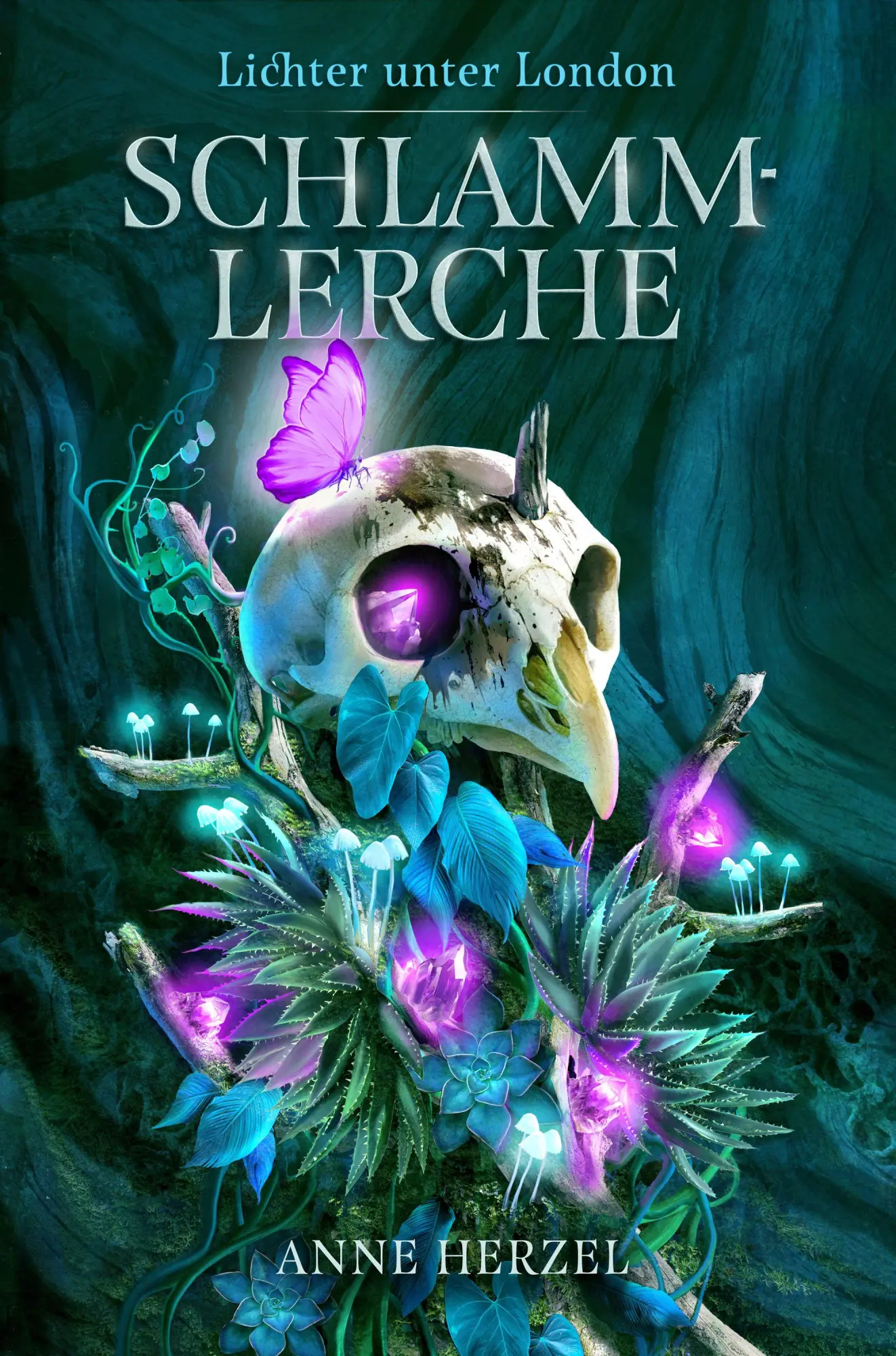 Cover: 9783986668594 | Schlammlerche (Lichter unter London) mit gestaltetem Farbschnitt