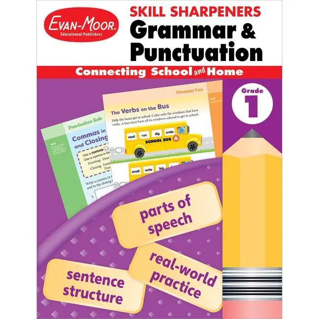 Cover: 9781629388694 | Skill Sharpeners: Grammar and Punctuation, Grade 1 | Publishers | Buch