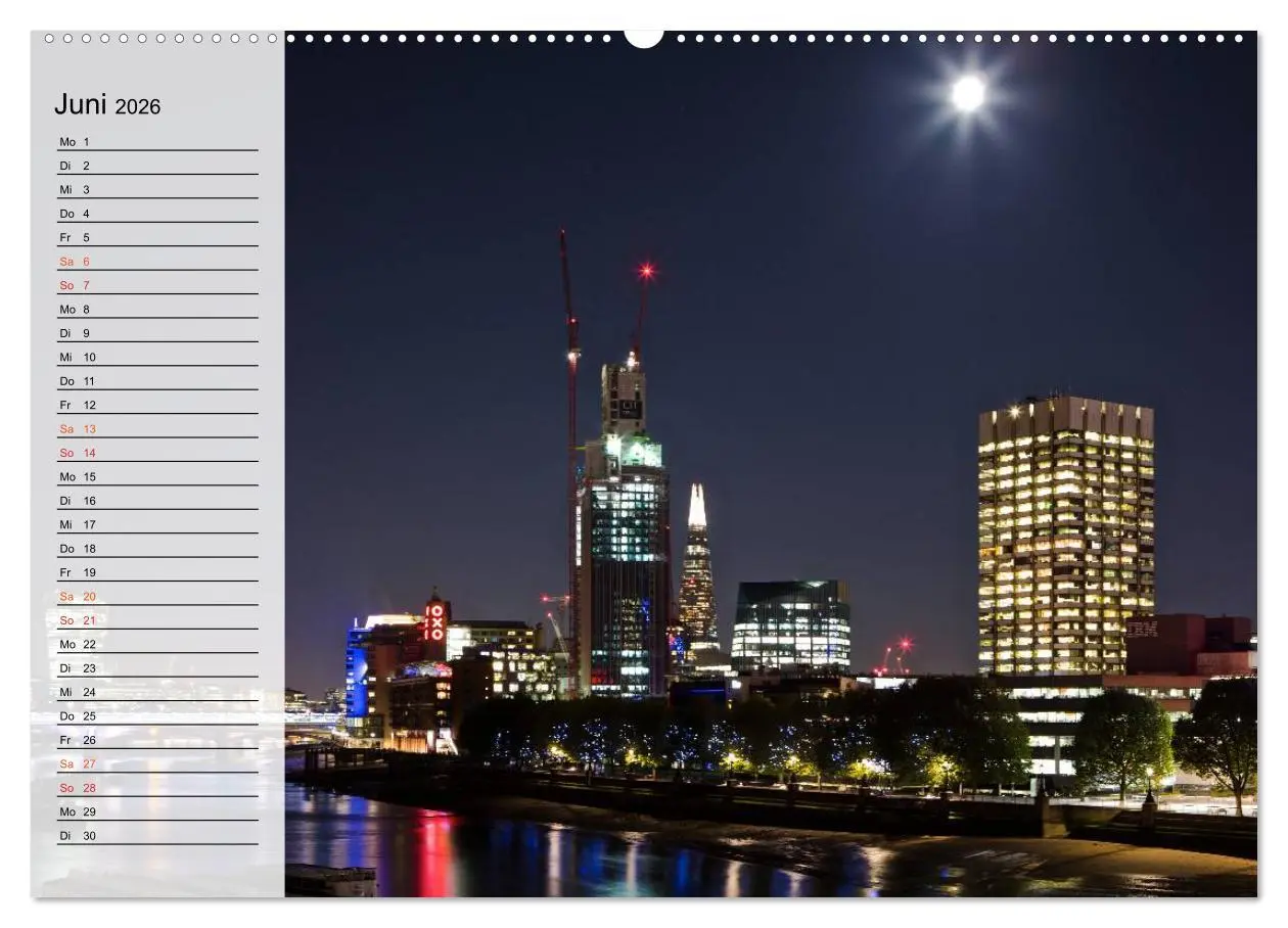 Bild: 9783457998694 | Wundervolles London (hochwertiger Premium Wandkalender 2026 DIN A2...