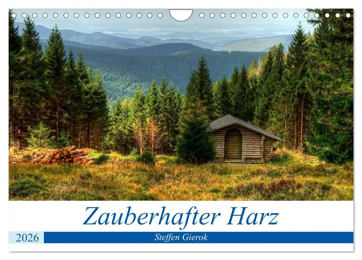 Cover: 9783516088694 | Zauberhafter Harz (Wandkalender 2026 DIN A4 quer), CALVENDO...