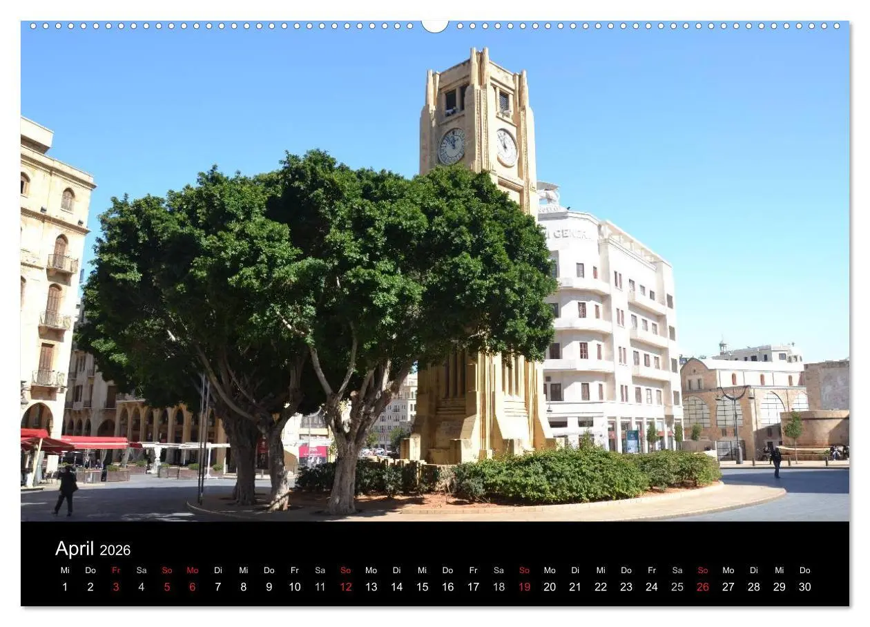 Bild: 9783516158694 | LIBANON 2026 (Wandkalender 2026 DIN A2 quer), CALVENDO Monatskalender