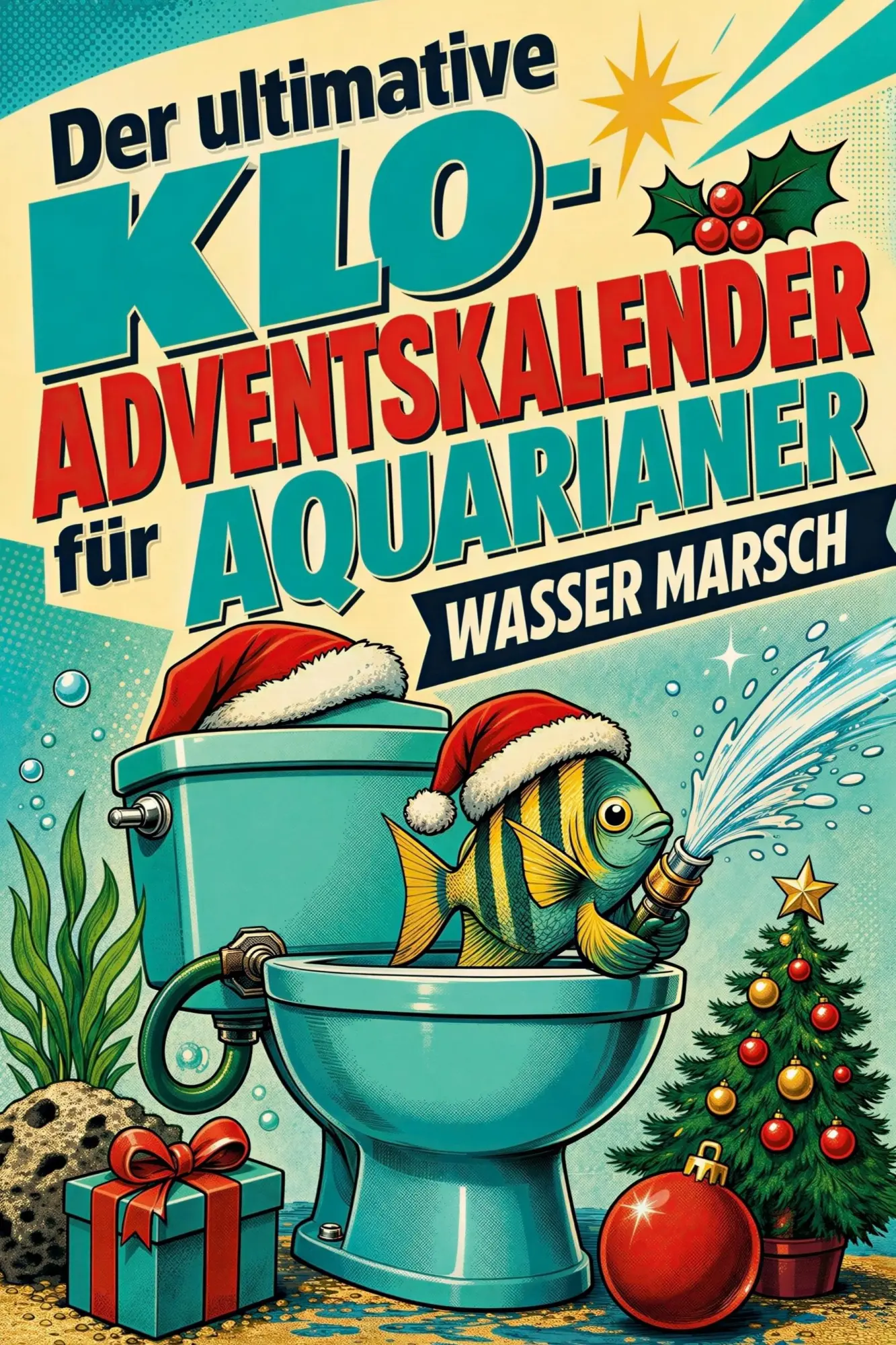 Cover: 9783696108694 | Der ultimative Klo-Adventskalender für Aquarianer | Wasser marsch