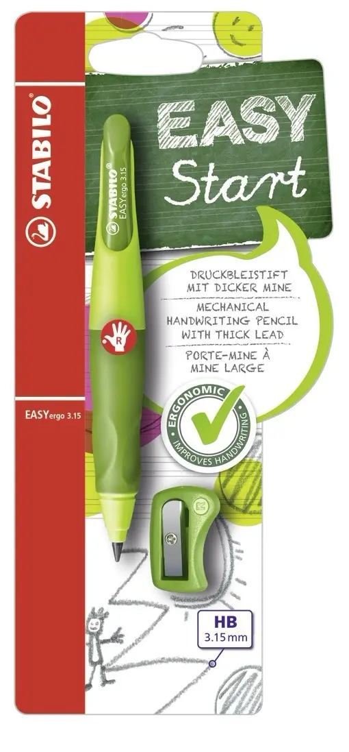 Cover: 4006381468794 | STABILO EASYERGO RECHTS GR?N | B-46879-5 | 2023 | STABILO Nonbook