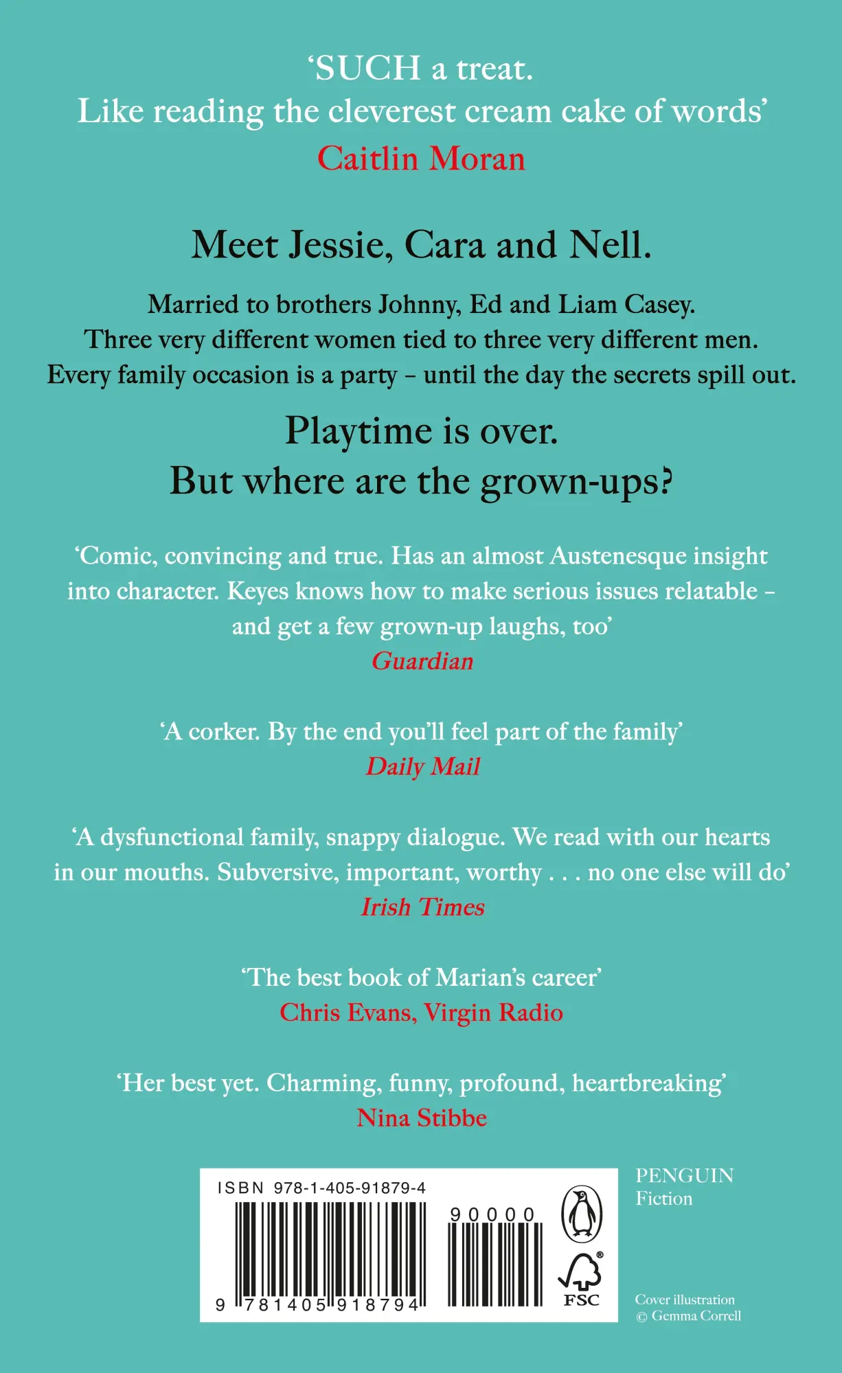 Rückseite: 9781405918794 | Grown Ups | Marian Keyes | Taschenbuch | 656 S. | Englisch | 2021