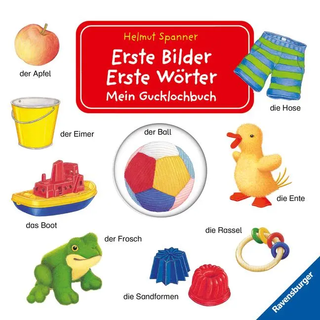 Cover: 9783473418794 | Erste Bilder - Erste Wörter: Mein Gucklochbuch | Helmut Spanner | Buch