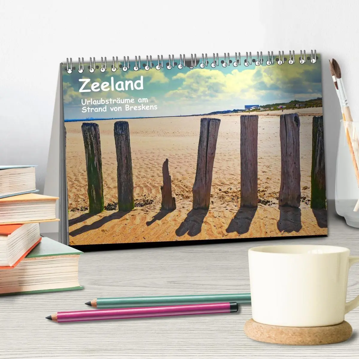 Bild: 9783569548794 | Zeeland - Urlaubsträume am Strand von Breskens (Tischkalender 2027...