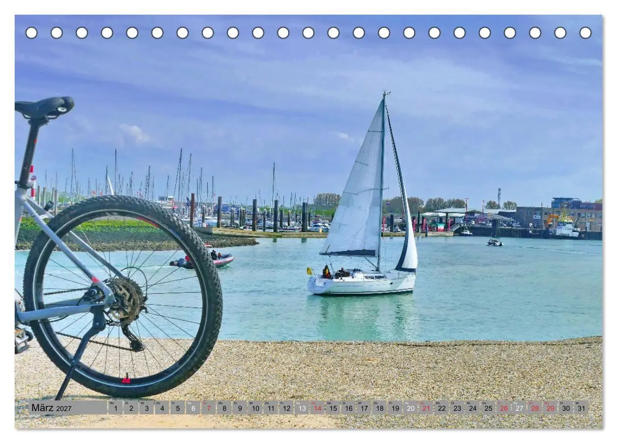 Bild: 9783569548794 | Zeeland - Urlaubsträume am Strand von Breskens (Tischkalender 2027...