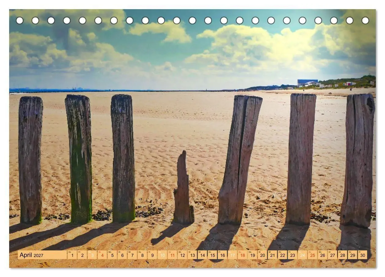 Bild: 9783569548794 | Zeeland - Urlaubsträume am Strand von Breskens (Tischkalender 2027...