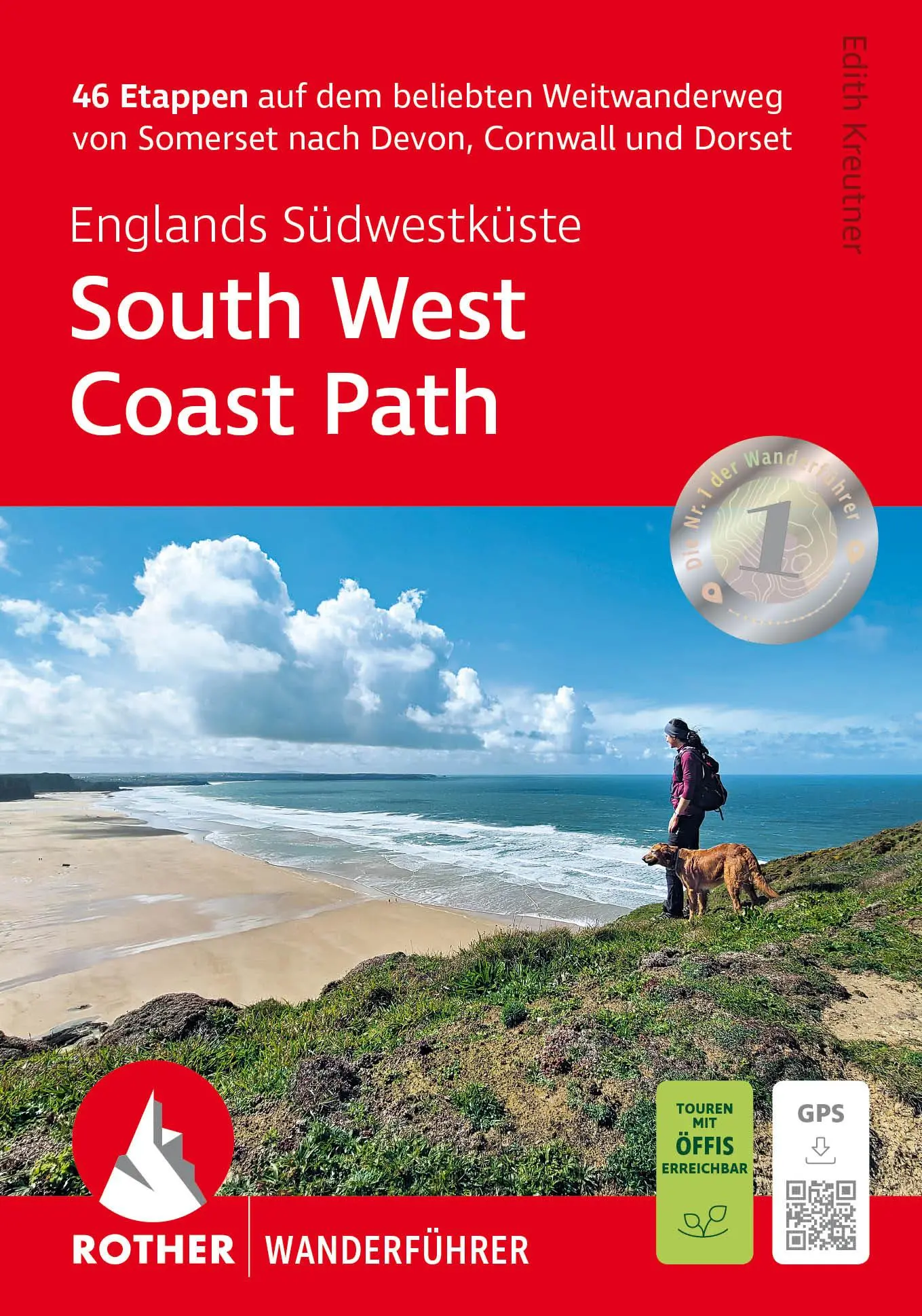 Cover: 9783763348794 | Englands Südwestküste: South West Coast Path | Edith Kreutner | Buch