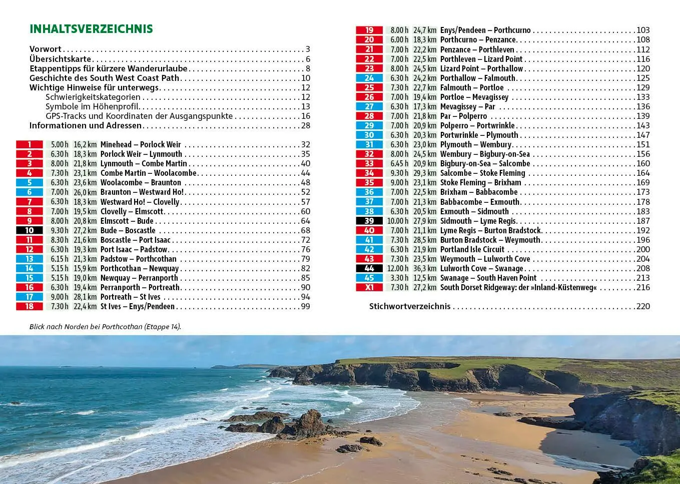 Bild: 9783763348794 | Englands Südwestküste: South West Coast Path | Edith Kreutner | Buch