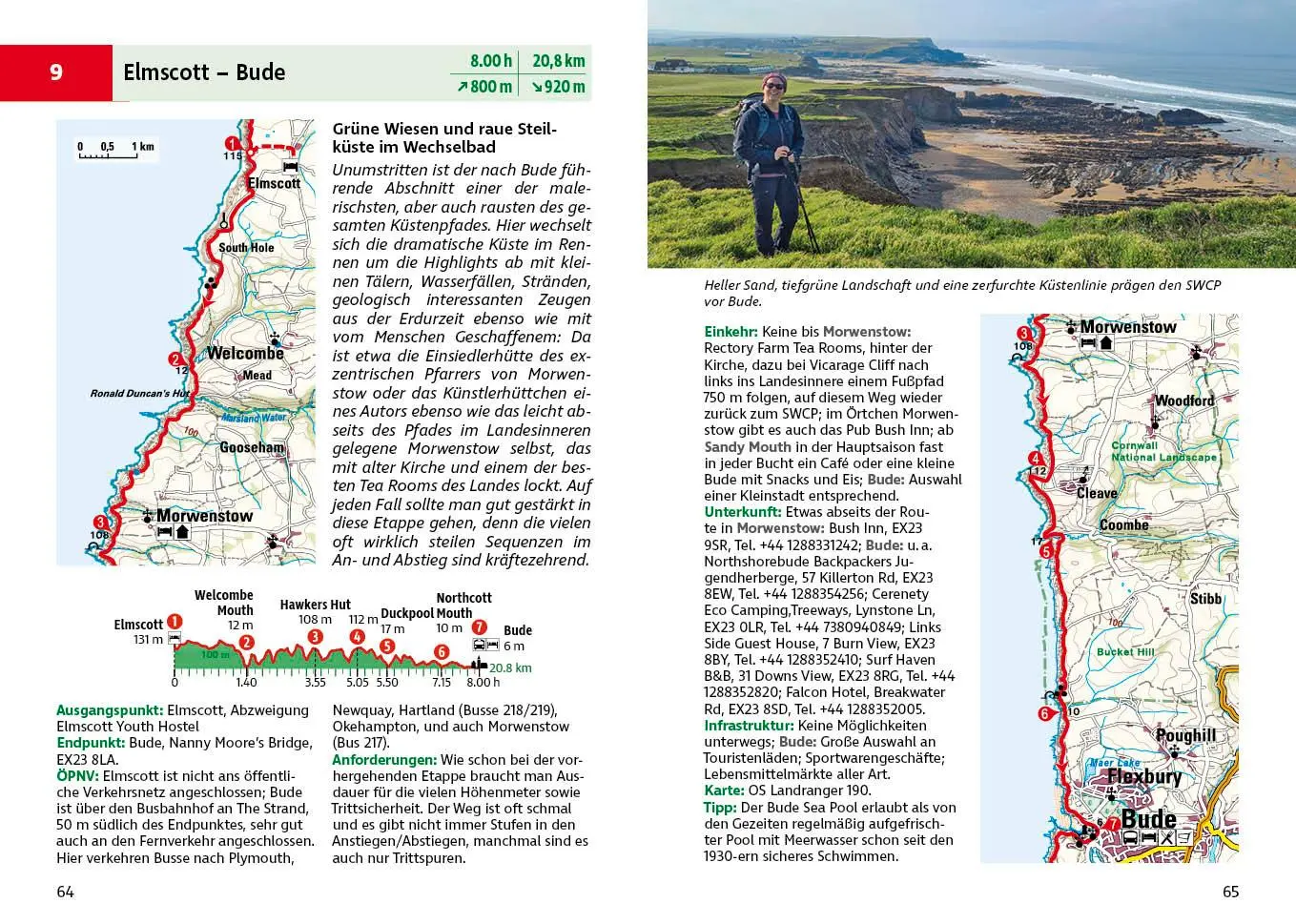 Bild: 9783763348794 | Englands Südwestküste: South West Coast Path | Edith Kreutner | Buch