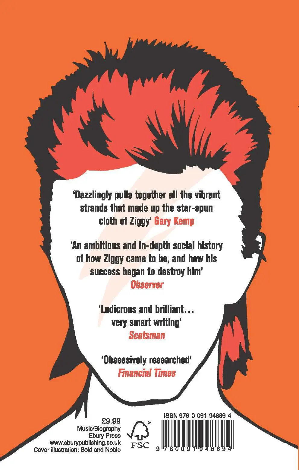 Rückseite: 9780091948894 | Ziggyology | A Brief History of Ziggy Stardust | Simon Goddard | Buch