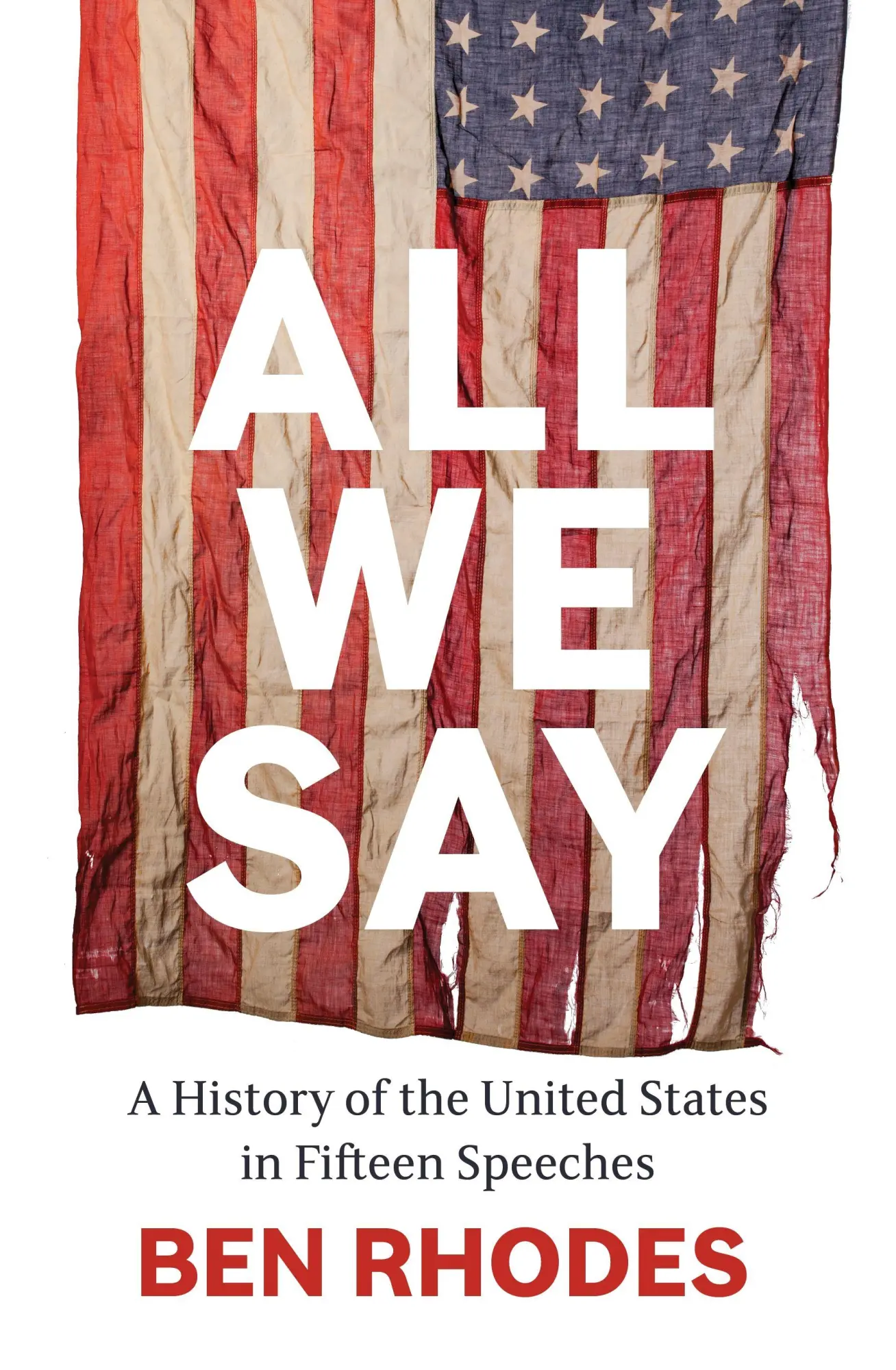 Cover: 9781847928894 | All We Say | A History of the United States in Fifteen Speeches | Buch
