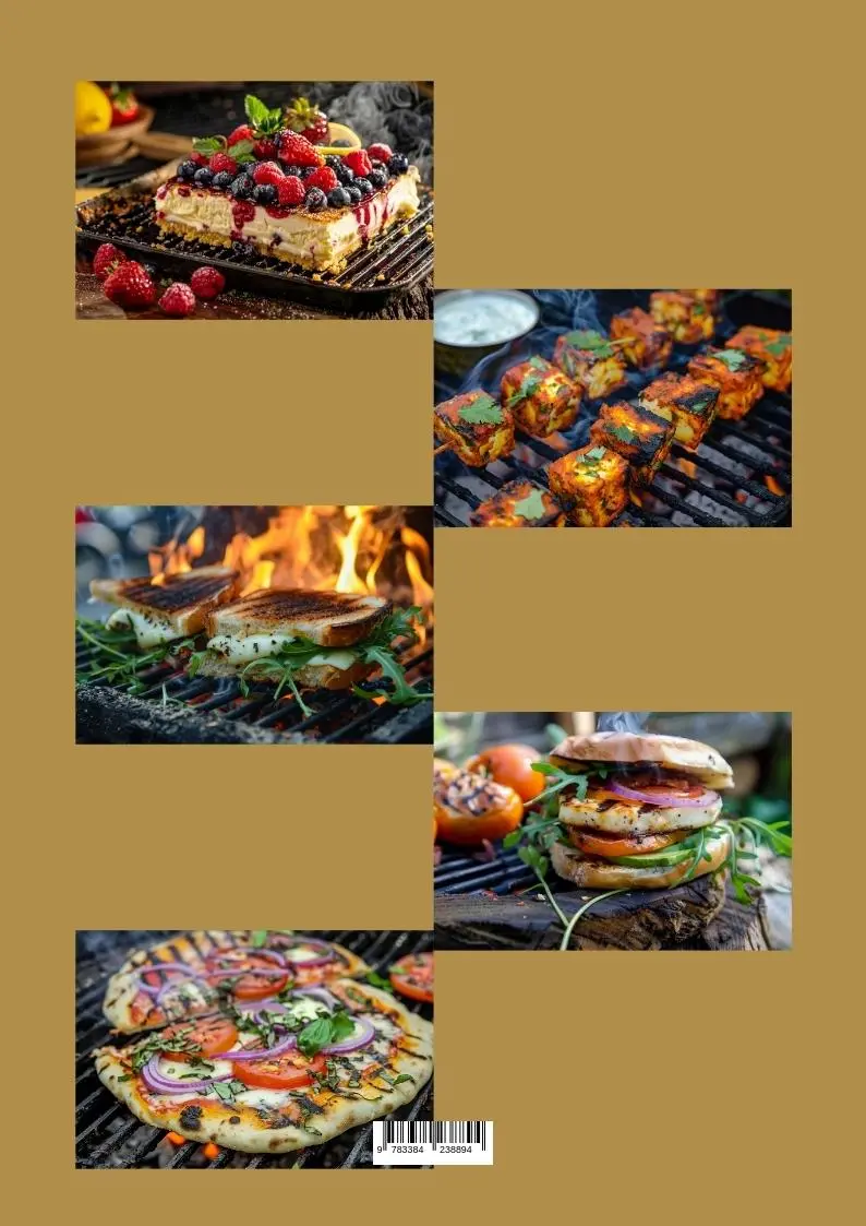 Rückseite: 9783384238894 | Köstlicher Grillkäse | Kreative Rezepte für Genießer | Diana Kluge