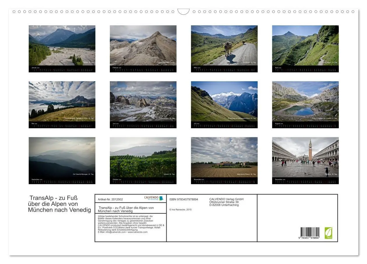 Bild: 9783457978894 | TransAlp - zu Fuß über die Alpen von München nach Venedig...
