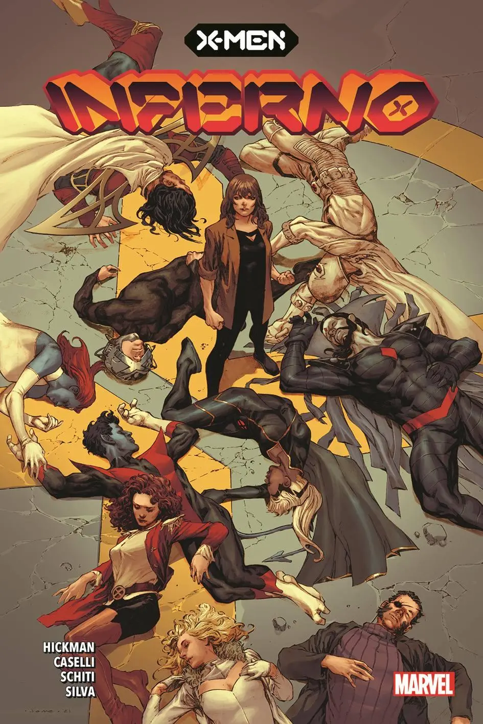 Cover: 9783741628894 | X-Men: Inferno | Jonathan Hickman (u. a.) | Taschenbuch | 228 S.