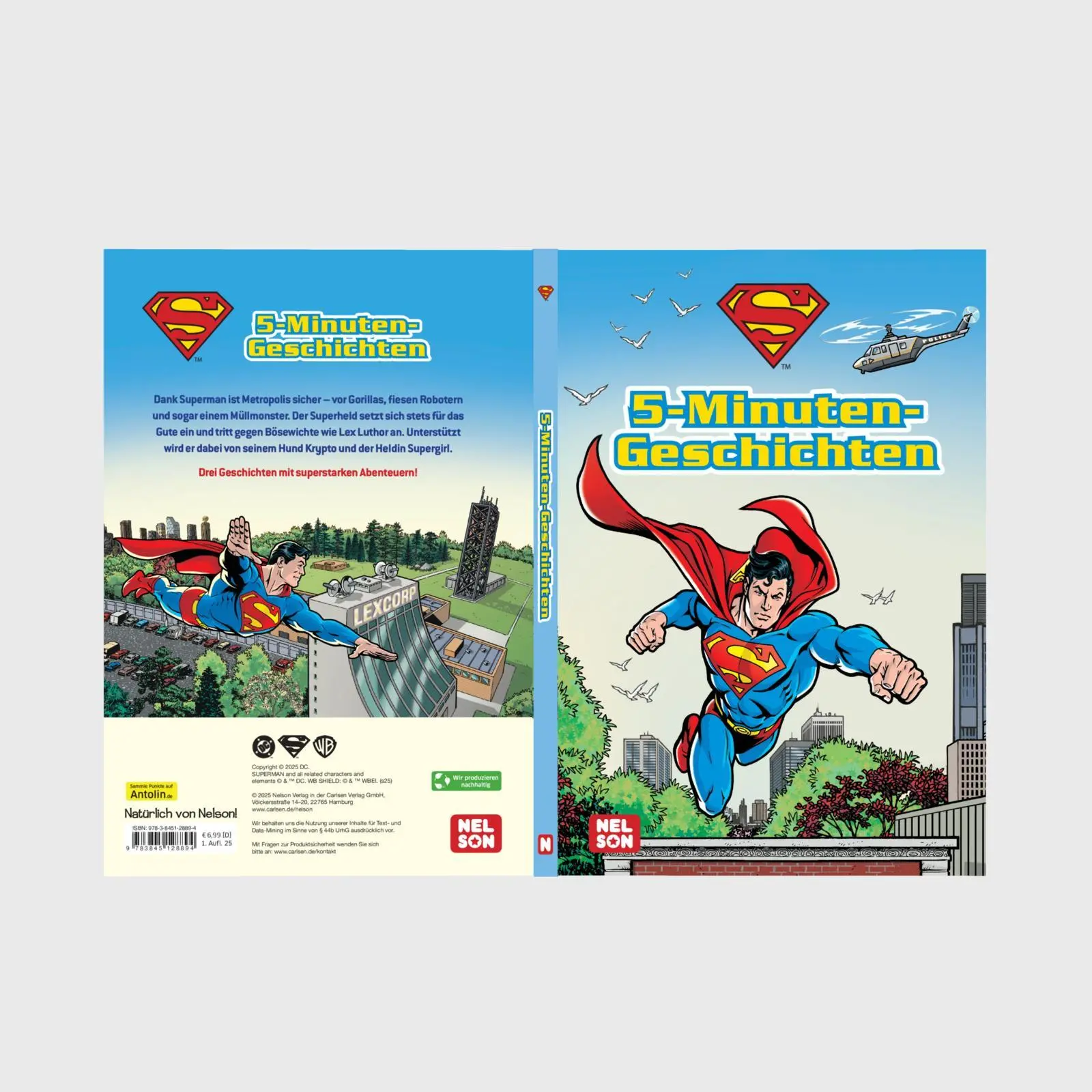 Bild: 9783845128894 | DC Superman: 5-Minuten-Geschichten | Buch | DC Universum | 80 S.