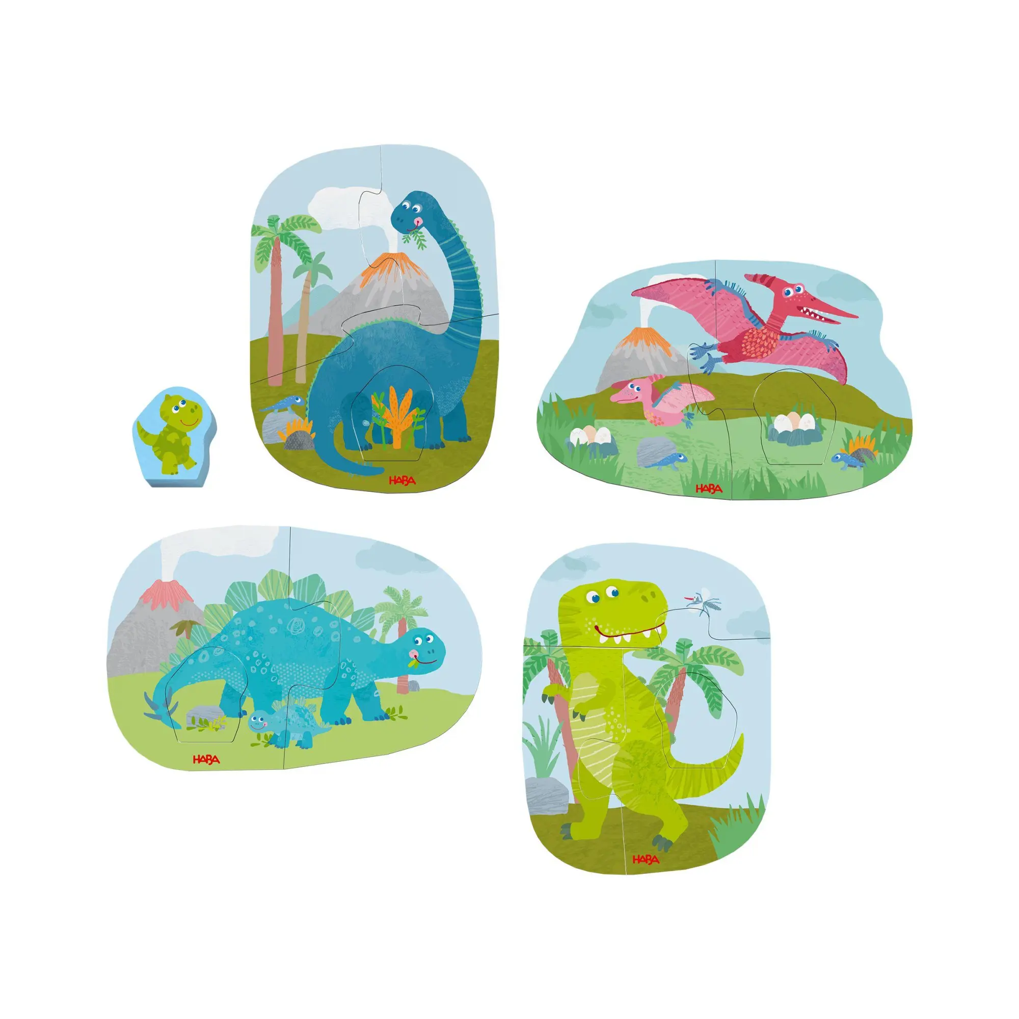 Bild: 4010168288994 | 4 erste Puzzles - Dinos | Spiel | Deutsch | 2025 | EAN 4010168288994