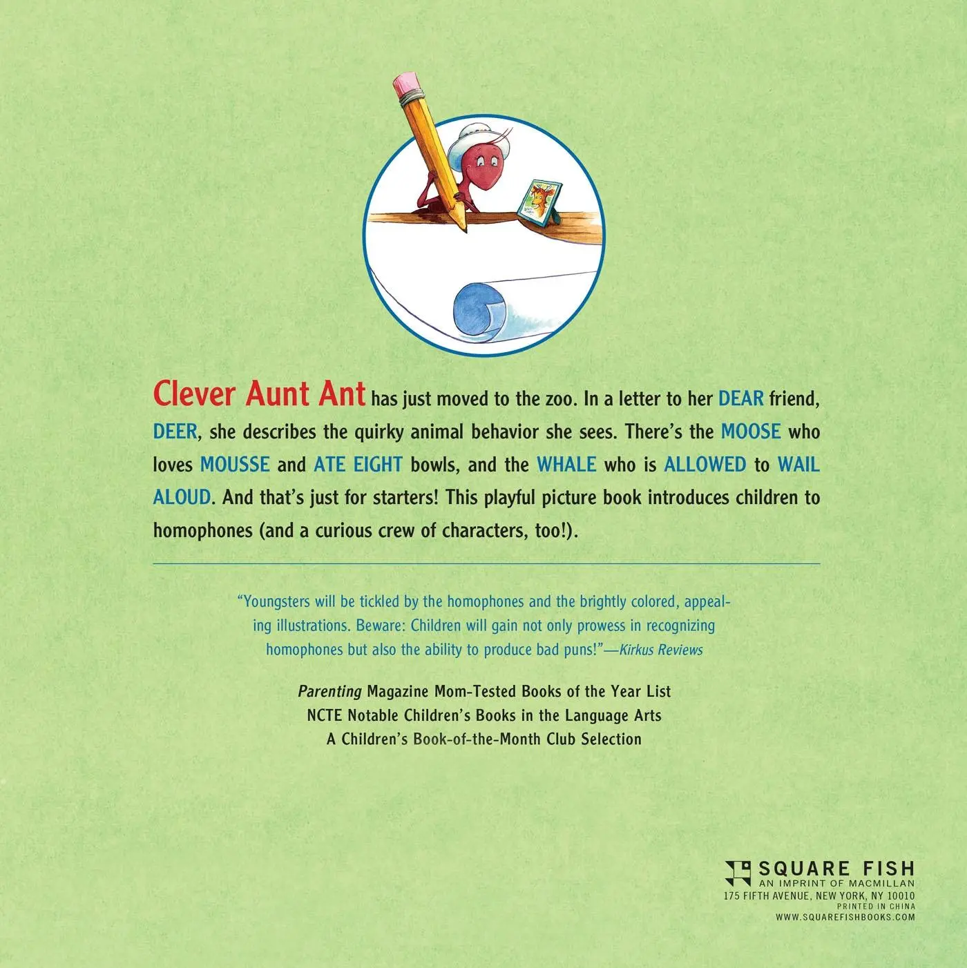 Rückseite: 9780312628994 | Dear Deer | A Book of Homophones | Gene Barretta | Taschenbuch | 2010