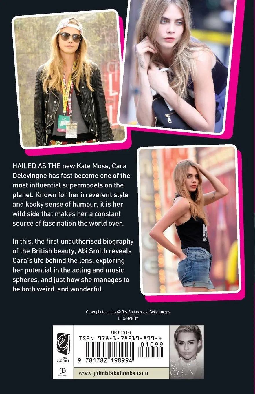 Rückseite: 9781782198994 | Cara Delevingne -The Most Beautiful Girl in the World | Abi Smith