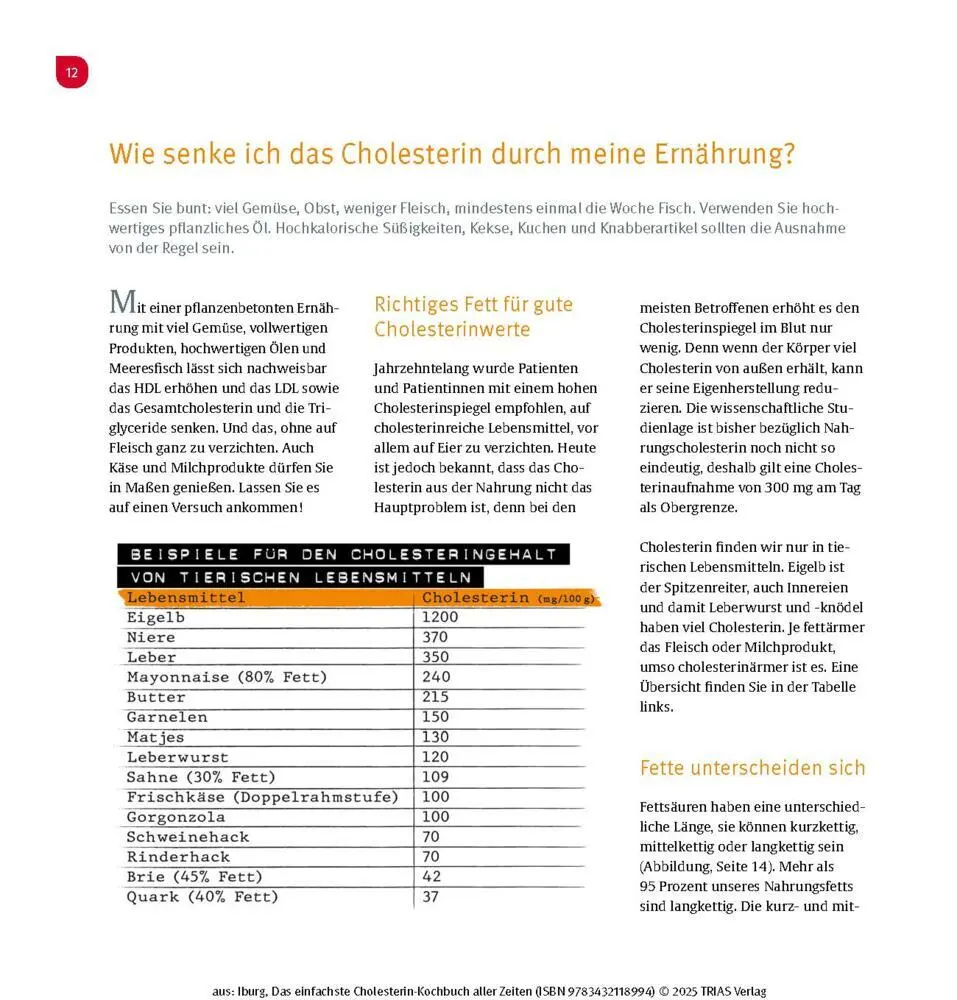 Bild: 9783432118994 | Das einfachste Cholesterin-Kochbuch aller Zeiten | Anne Iburg | Buch
