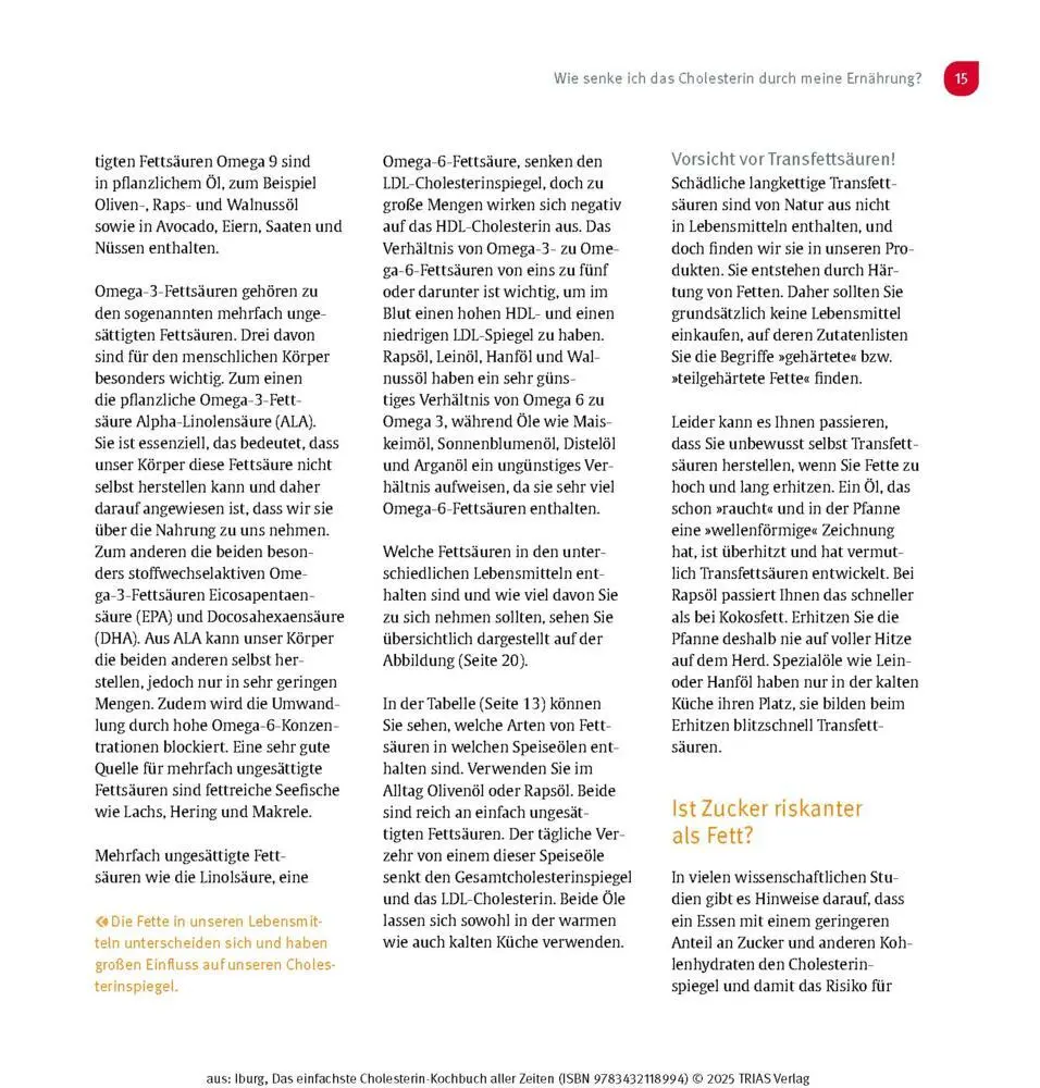 Bild: 9783432118994 | Das einfachste Cholesterin-Kochbuch aller Zeiten | Anne Iburg | Buch