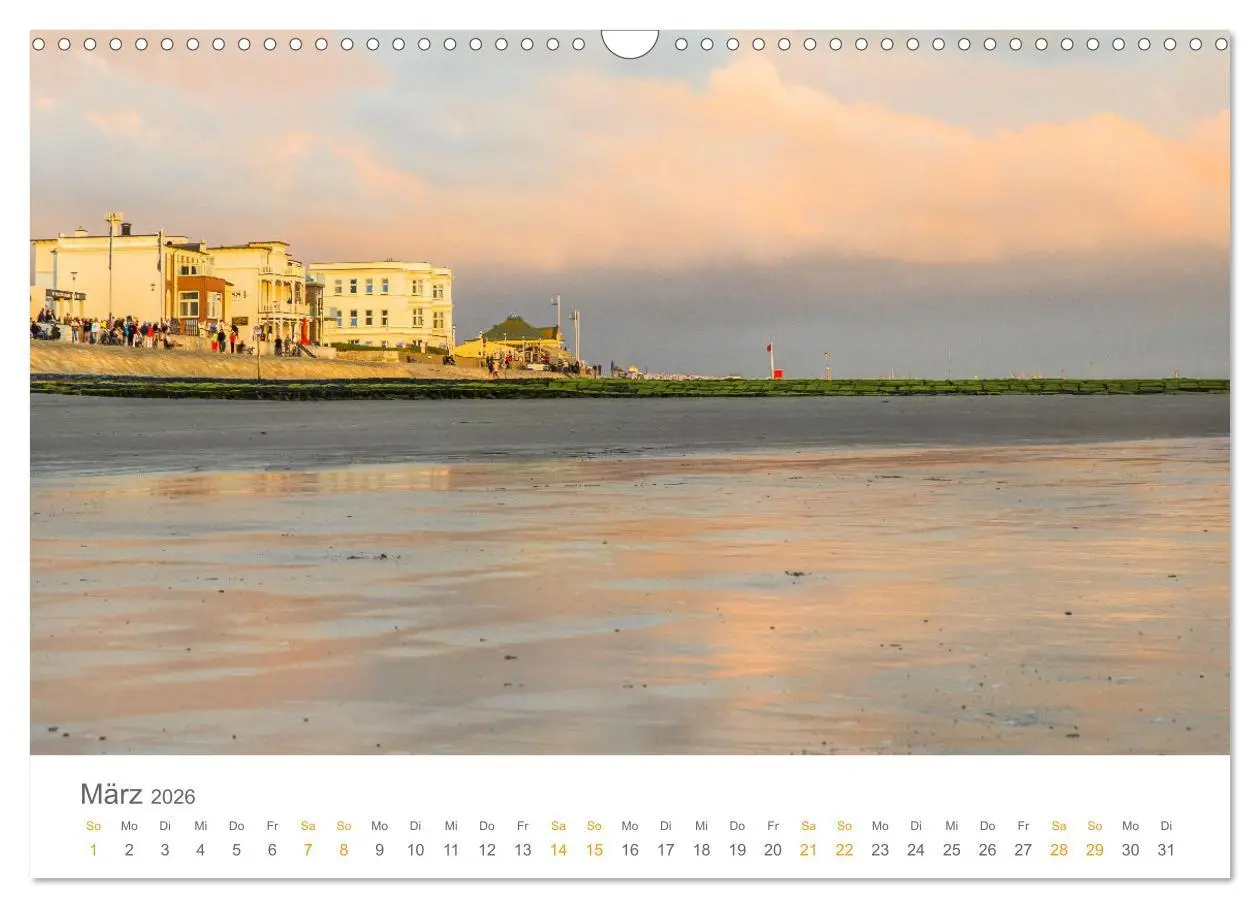 Bild: 9783457348994 | Norderney Sehnsuchtskalender (Wandkalender 2026 DIN A3 quer),...