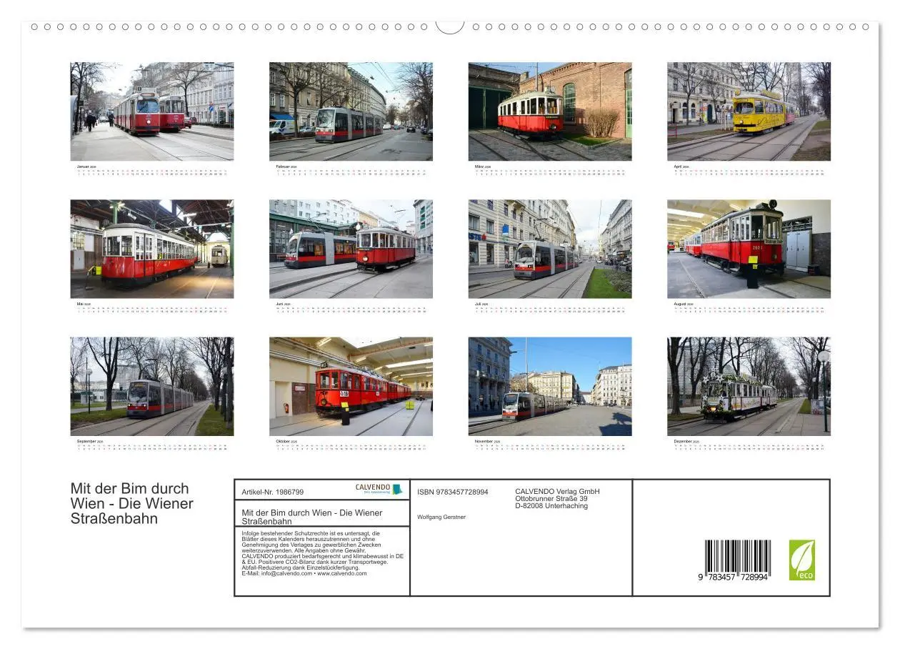 Bild: 9783457728994 | Mit der Bim durch Wien - Die Wiener Straßenbahn (hochwertiger...