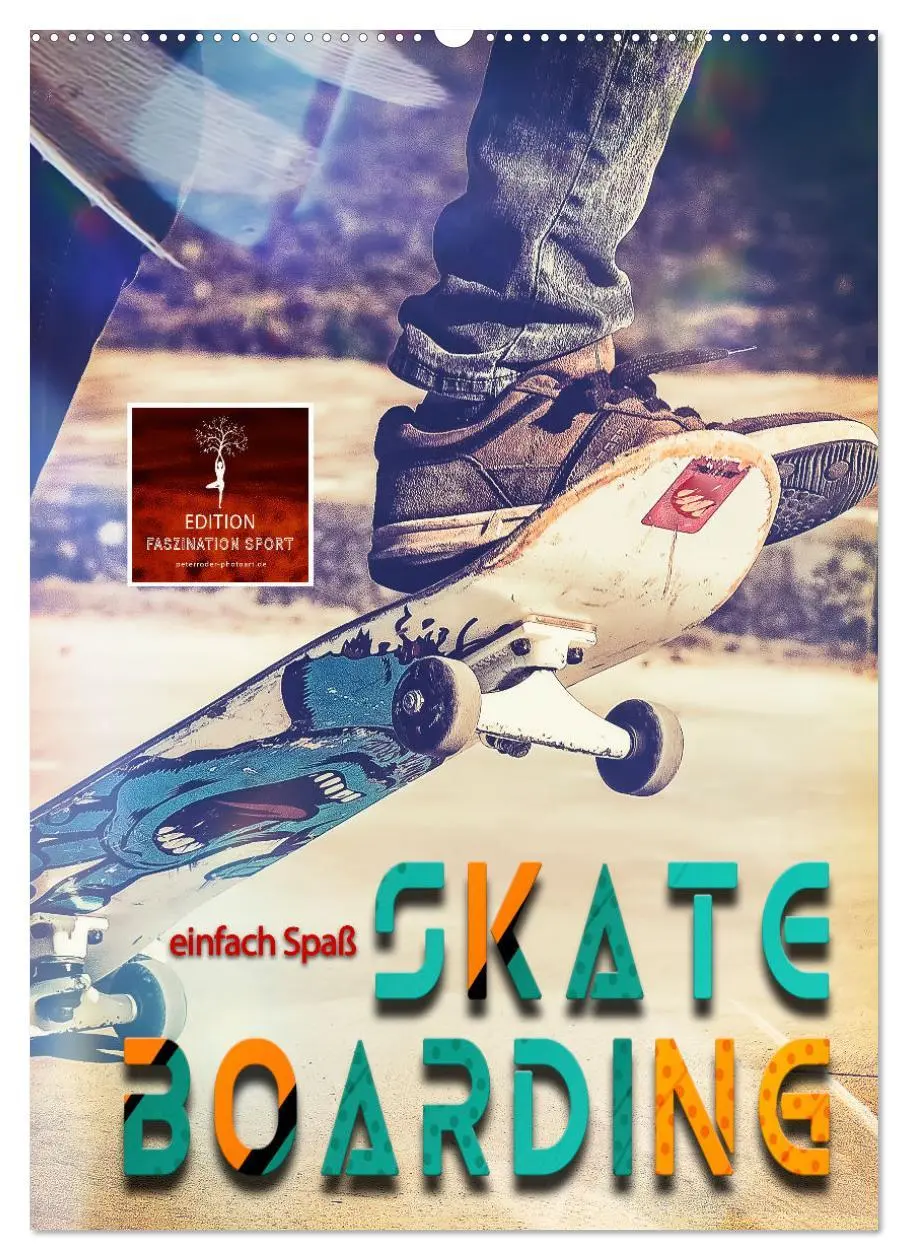 Cover: 9783516368994 | Skateboarding - einfach Spaß (Wandkalender 2026 DIN A2 hoch),...