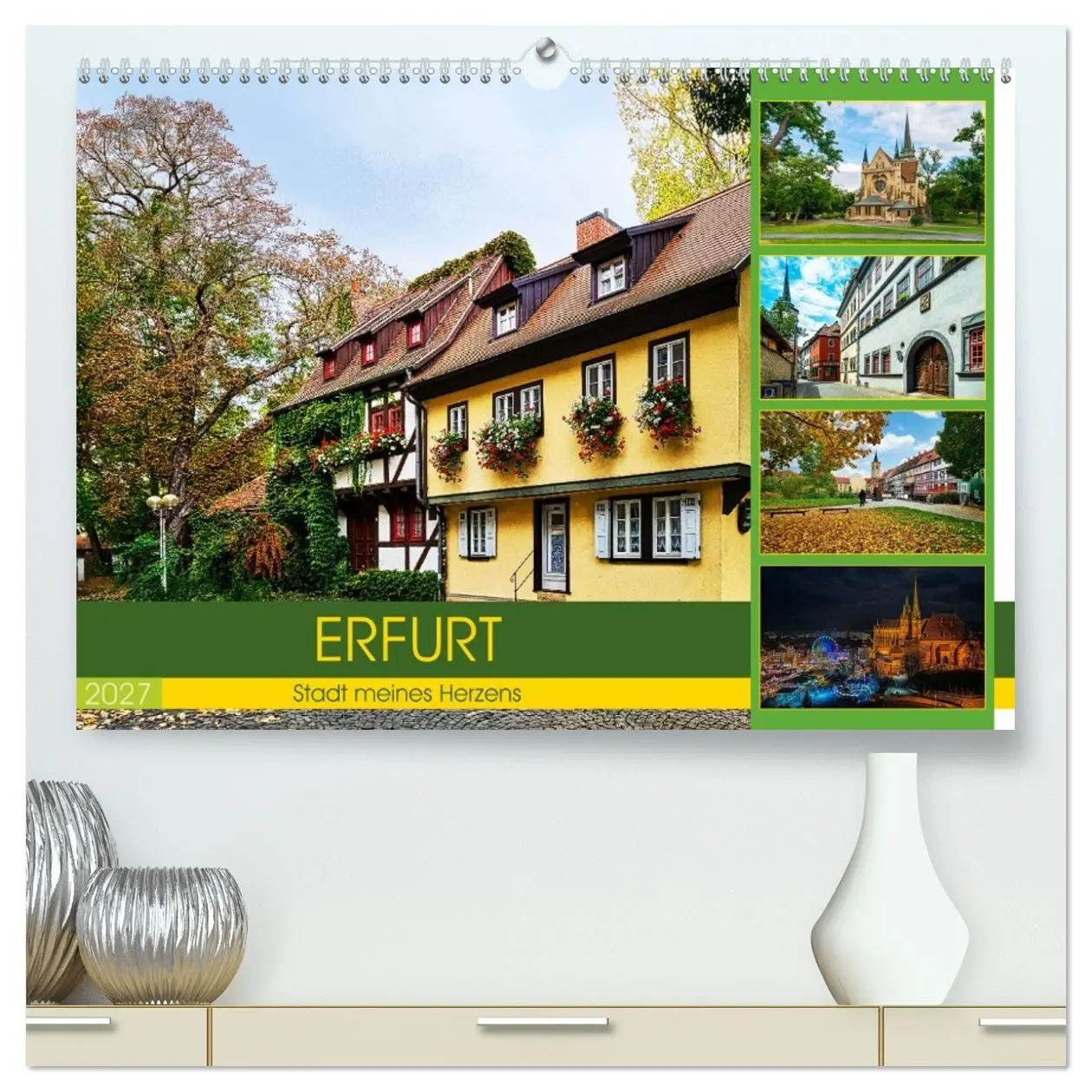 Cover: 9783594348994 | Erfurt - Stadt meines Herzens (hochwertiger Premium Wandkalender...