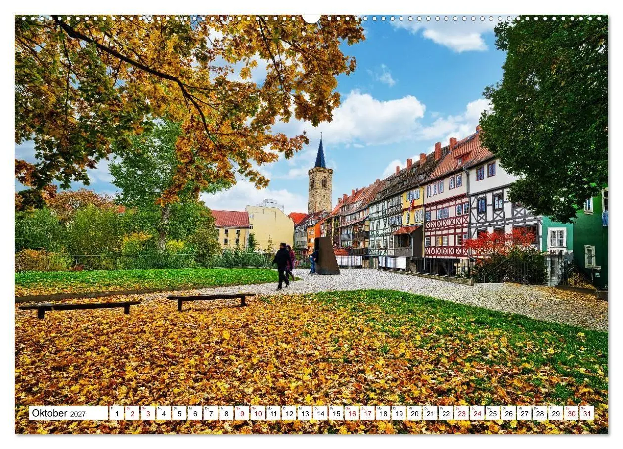 Bild: 9783594348994 | Erfurt - Stadt meines Herzens (hochwertiger Premium Wandkalender...