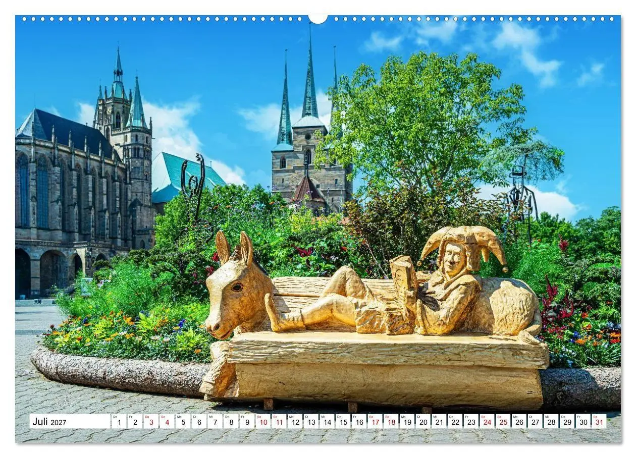 Bild: 9783594348994 | Erfurt - Stadt meines Herzens (hochwertiger Premium Wandkalender...
