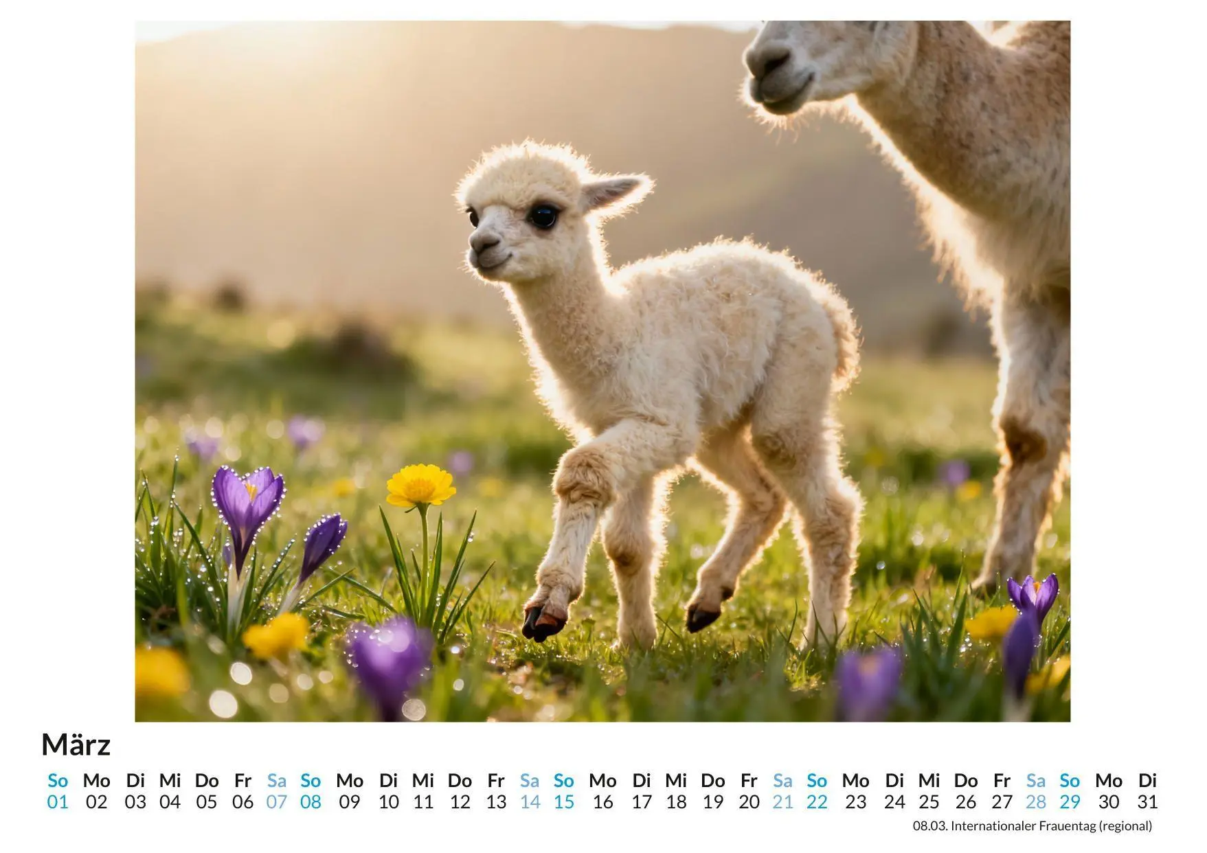 Bild: 9783695328994 | Alpaka | Samuel Schäfer | Kalender | Deutsch | 2026 | FlipFlop