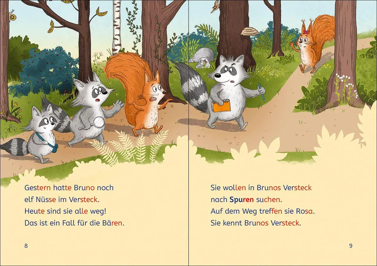 Bild: 9783743218994 | Leselöwen 1. Klasse - Drei Waschbären für alle Fälle | Tielmann | Buch