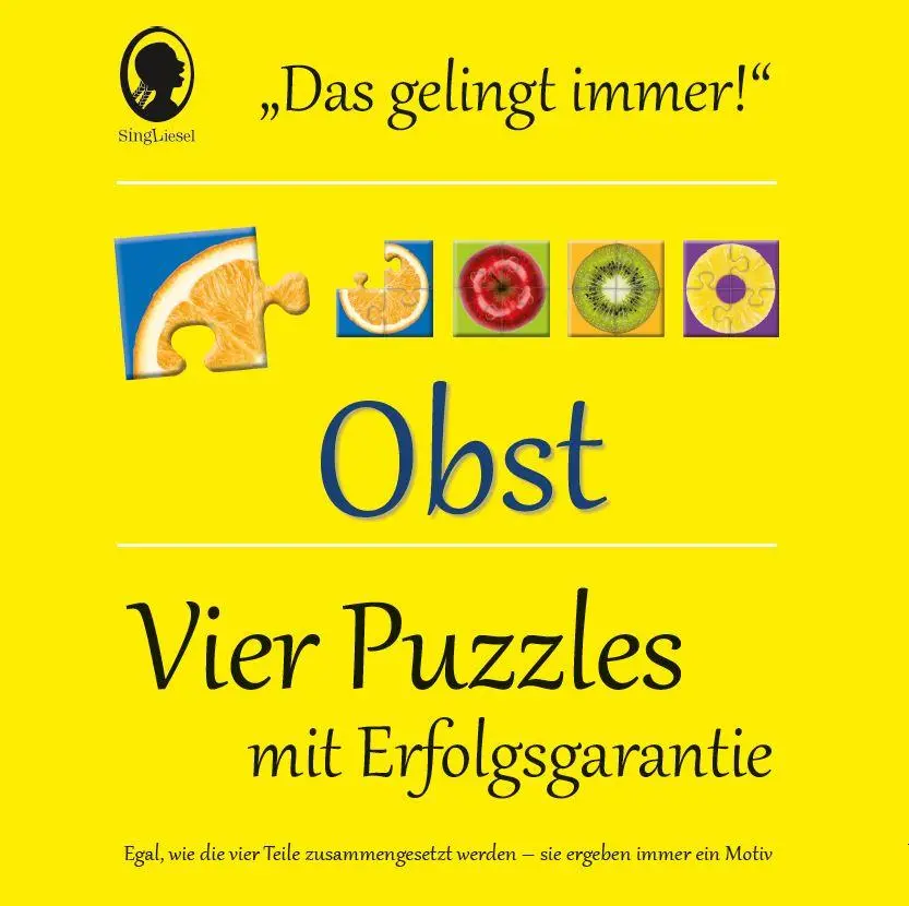 Cover: 4280000809094 | Das "Gelingt immer"-Puzzle Obst. Das Puzzle-Spiel für Senioren mit...