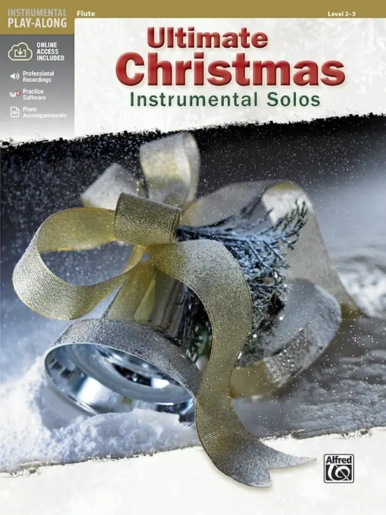 Cover: 9780739099094 | Ultimate Christmas Instrumental Solos, Flute, w. MP3-CD | Alfred Music