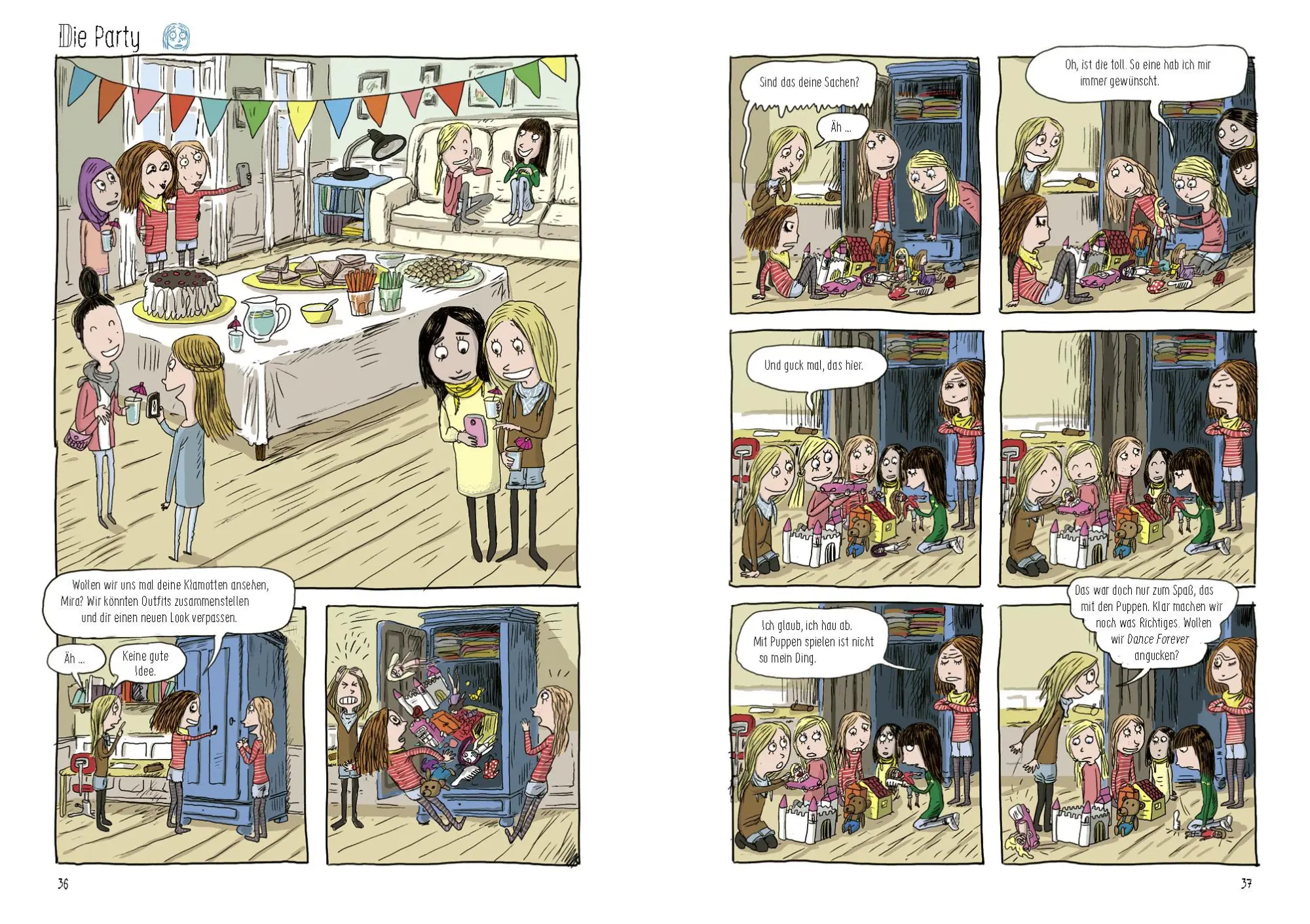 Bild: 9783423719094 | Mira - #familie #leben #chaos | Comicroman-Sammelband ab 9 | Lemire