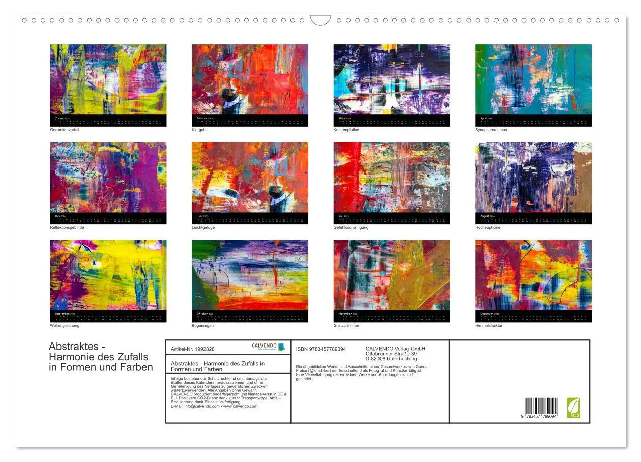 Bild: 9783457789094 | Abstraktes - Harmonie des Zufalls in Formen und Farben...