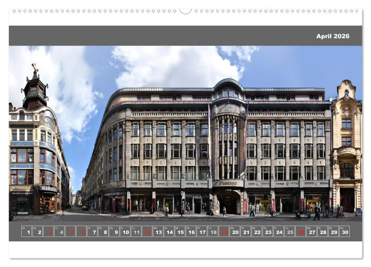 Bild: 9783516189094 | Leipzig Fassade 2026 (hochwertiger Premium Wandkalender 2026 DIN A2...